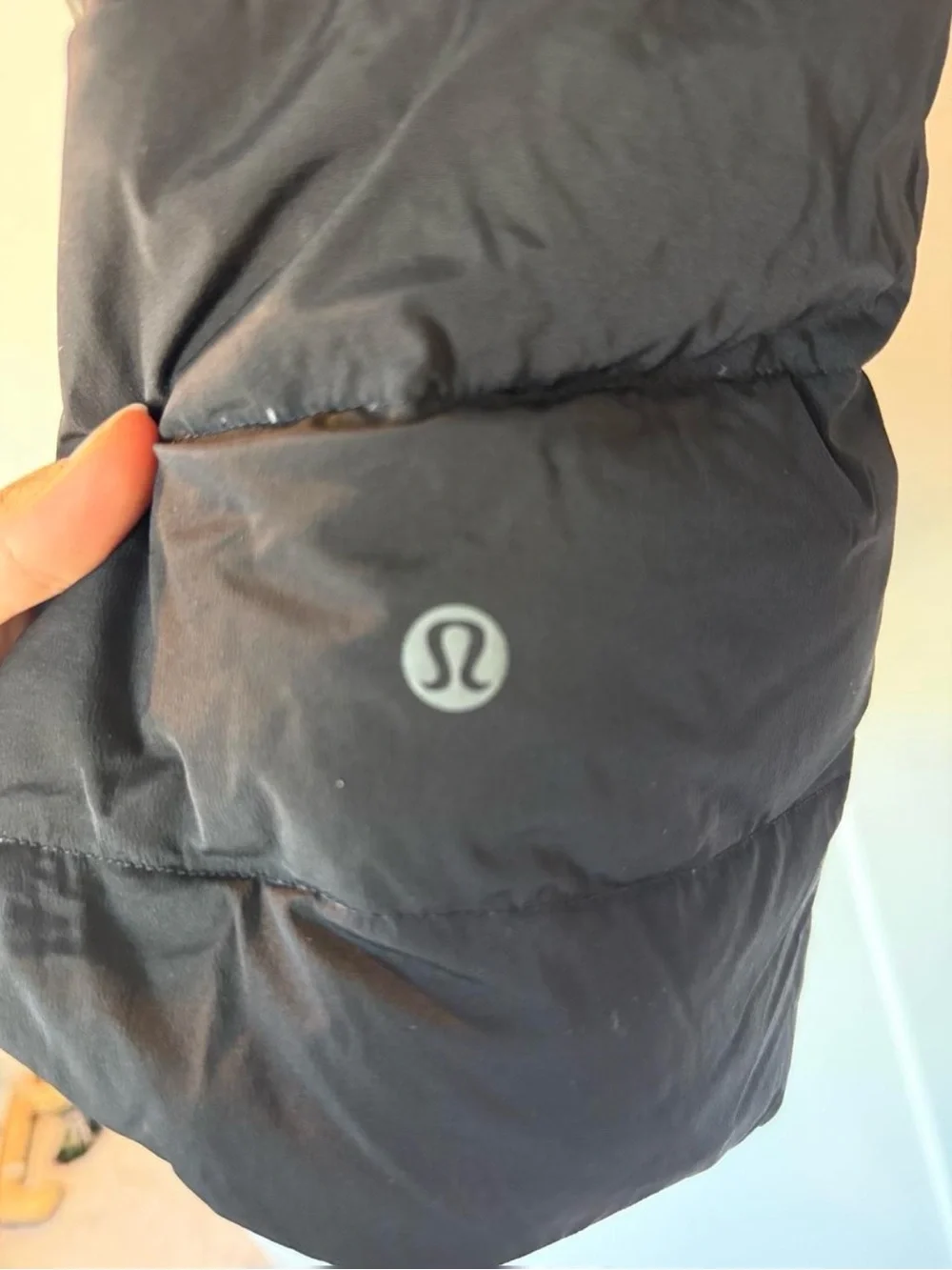 Lululemon Down For It All Black Hooded Athletic Jacket Size S